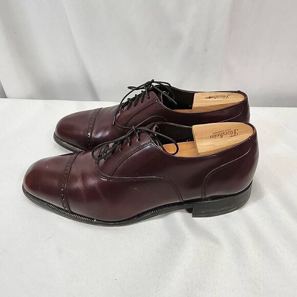 ✨ NIB Baccus Shoemaker Handcrafted Leather Wingtip Brogue Oxfords ✨ Florsheim Imperial Mens Black Leather Wingtip Brogue Oxford  main image 2